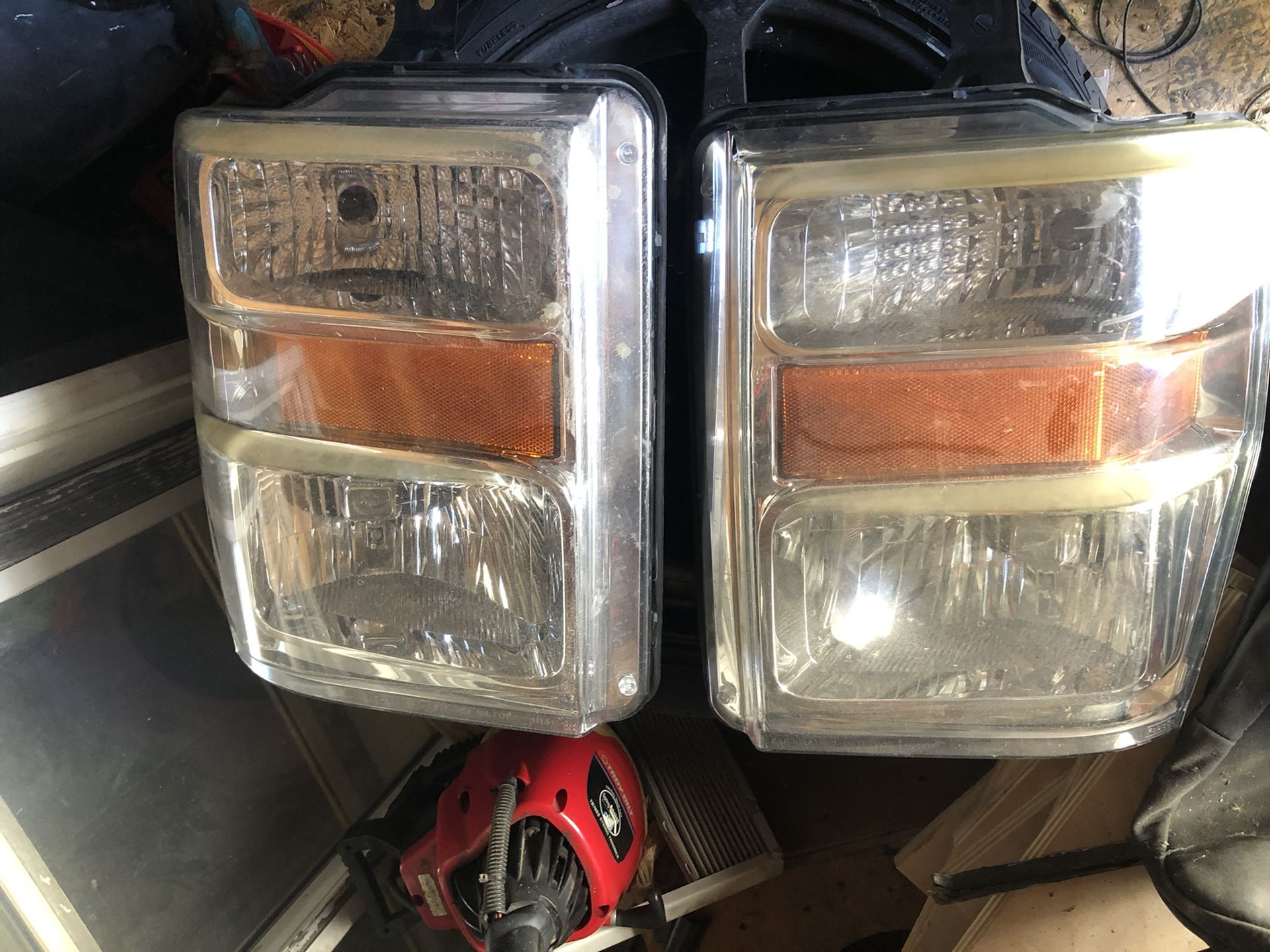 Ford 250 front headlights