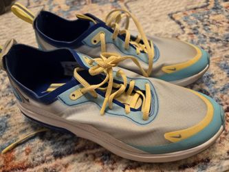Nike Air Max Aqua Womens White-blue, AR7410-107, Womens Size 6,5