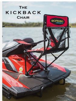NEW Bopenski Kickback Chair Collapsible for Jet Ski