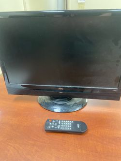 HD TV with remote