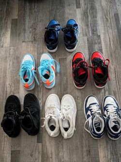 6 pair of shoes for sale-5.5 men
