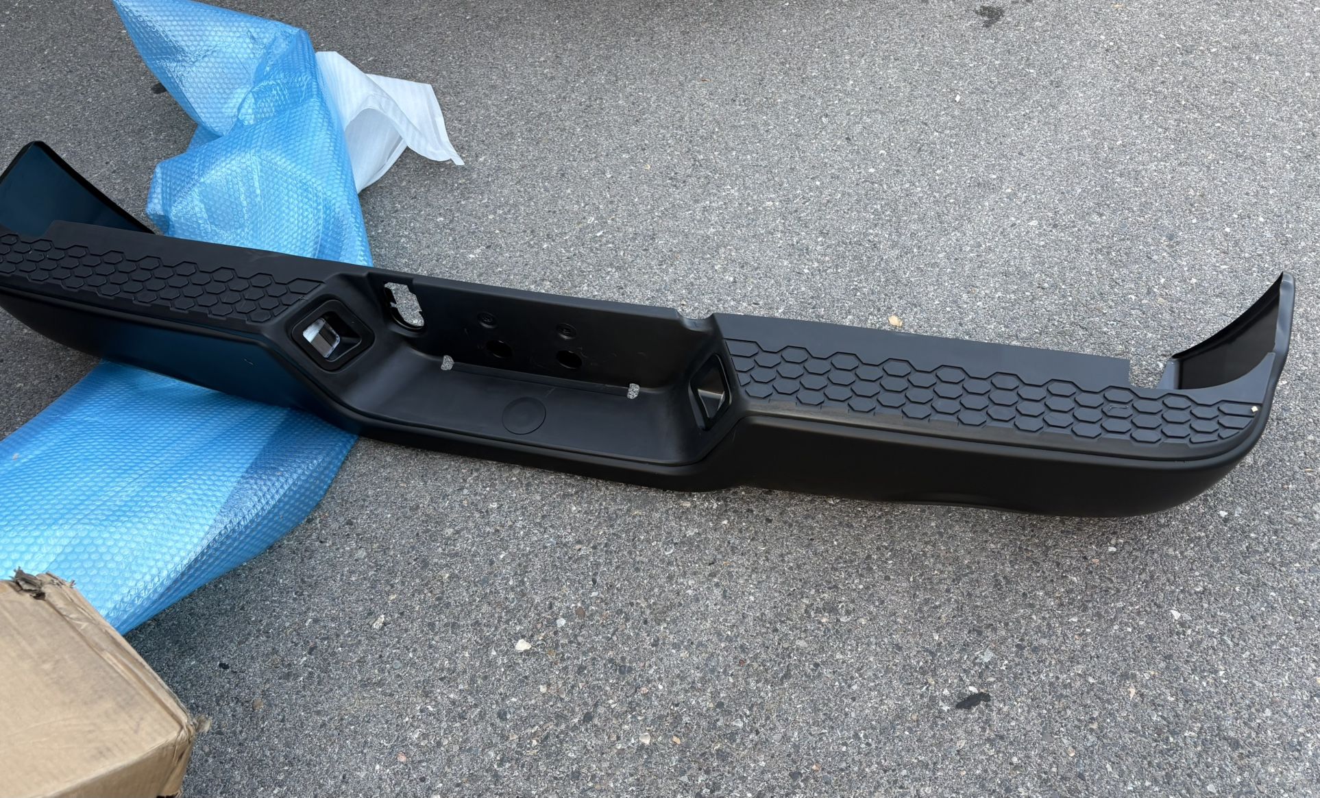 Rear Step Bumper Compatible with 2019-2024 Ram 1500
