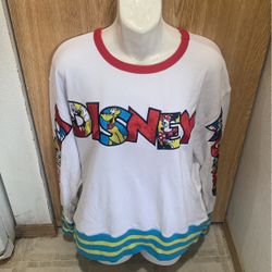 Disney Parks Disney World Sweatshirt Size Large