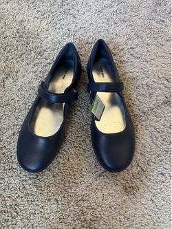 Navy Mary Jane Shoes size 6 (women)