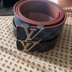 Louis Vuitton Belts-$150 for both $100 each, NEED SOLD TODAY OR TOMORROW ASAP