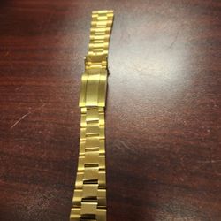 Gold Plated Watch Band