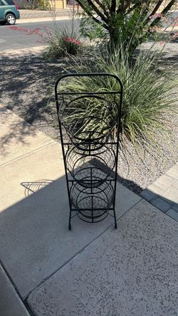 3 basket rack