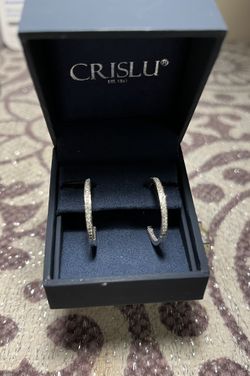 Women’s/ Loop Earrings/ Crislu/Gifts
