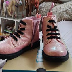 Pink Boots Toddler Girl 