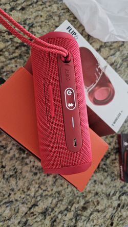 Bluetooth Speaker Red Portable 