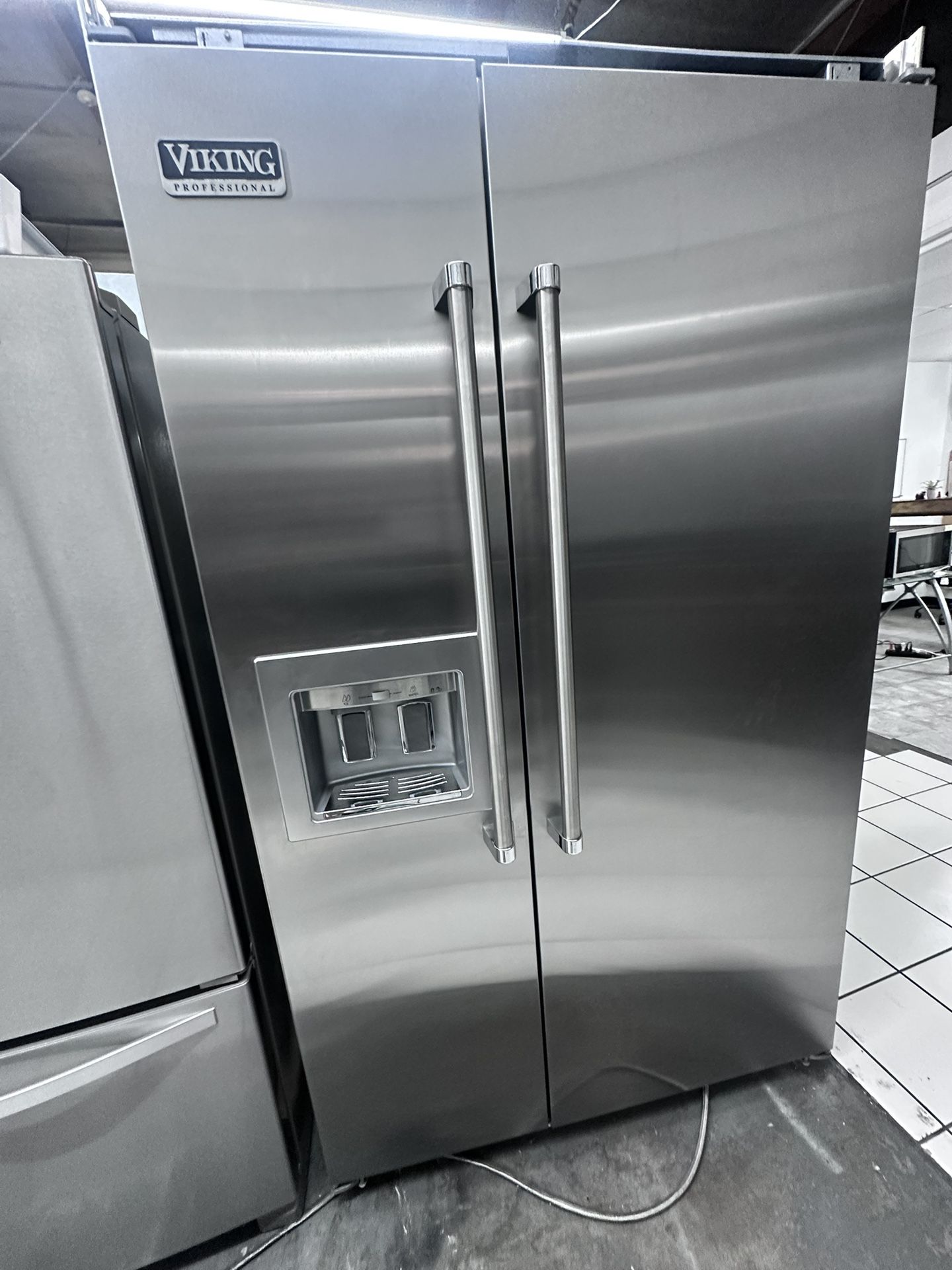 48” Viking Built In Stainless Steel Refrigerator