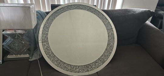 Antique mirror and room decor.