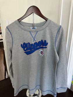 NBA LA Clippers Gray Crewneck Sweatshirt