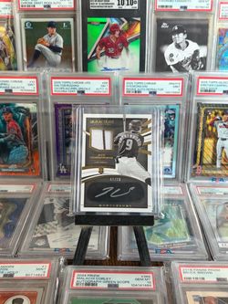 Padres Jake Cronenworth RPA and Auto Cards numbered