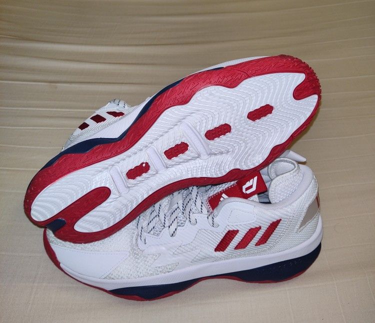 Adidas Dame Team USA Olympic White Basketball Sneakers
