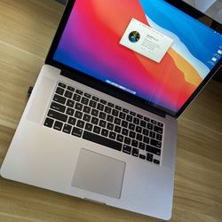 15 Inch MacBook Pro 