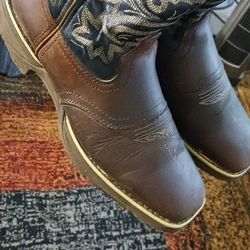 Durango Lightweight Lady Rebel Western Boots Size 10 Women Slip Resistant $45