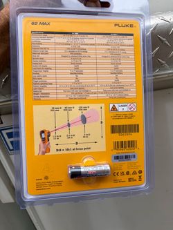 Fluke Infra Red 62 Max in package New