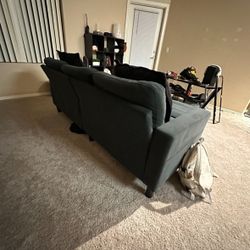 Black Grey Couch