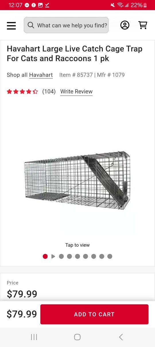 Havahart Large Animal Trap