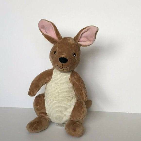 Plush Kangaroo Kohl’s Cares Curious George book