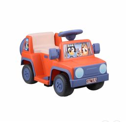 Bluey 6v battery powered ride on car