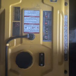 DEWALT DXGNR6500 Power Generator - Yellow