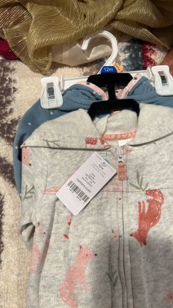 carters fox pajama set