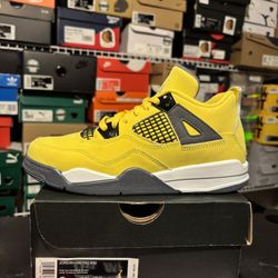 Jordan 4 Lightning Preschool 
