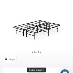 Queen Metal Platform Bed