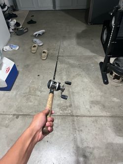Shimano rod with Abu garcia
