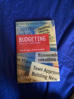 Budgeting politics and power book