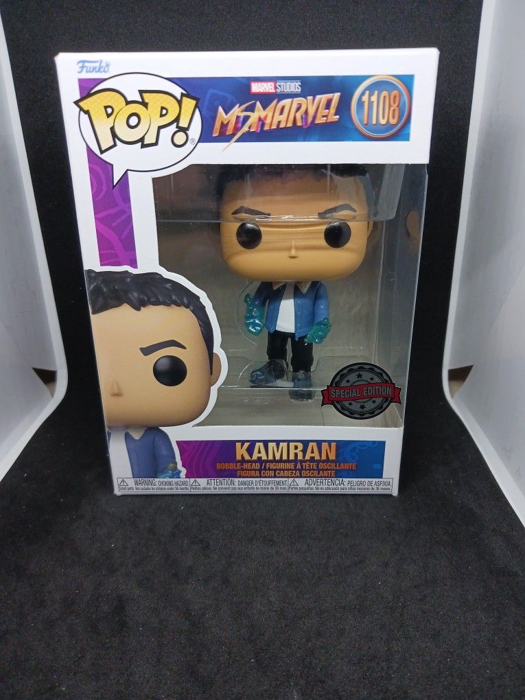 Funko Pop! Marvel: Ms. Marvel - Special Edition - Kamran #1108
