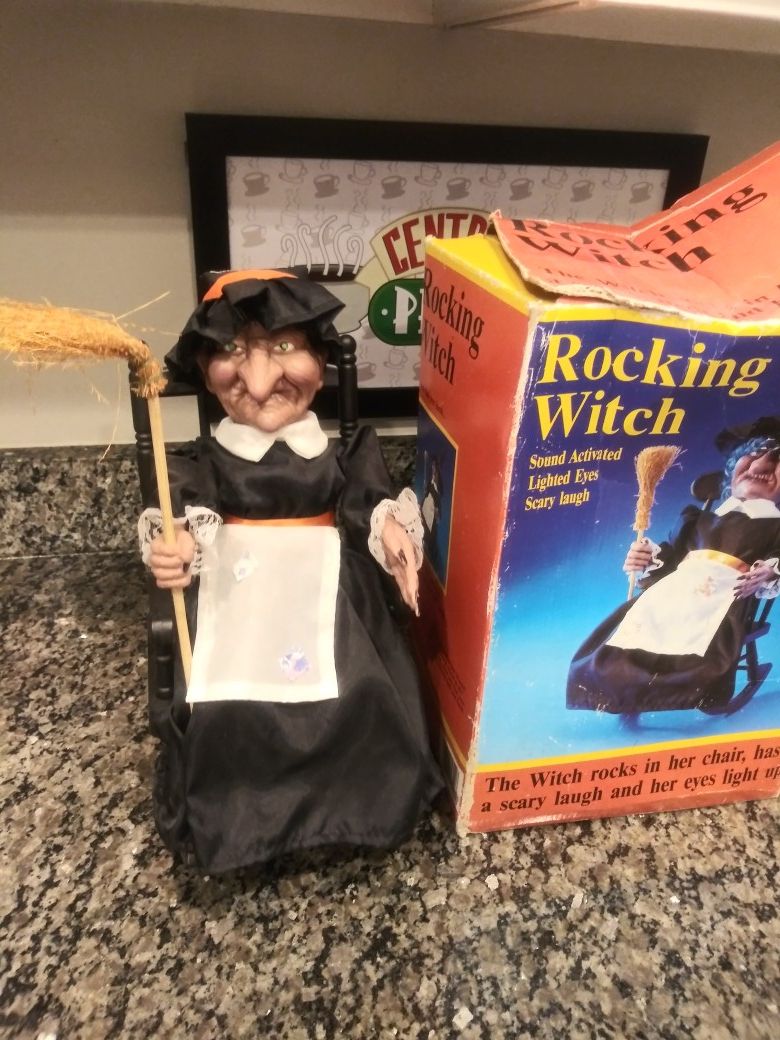 Vintage Rocking Chair Witch 1991