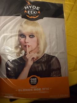 New Blonde bob wig