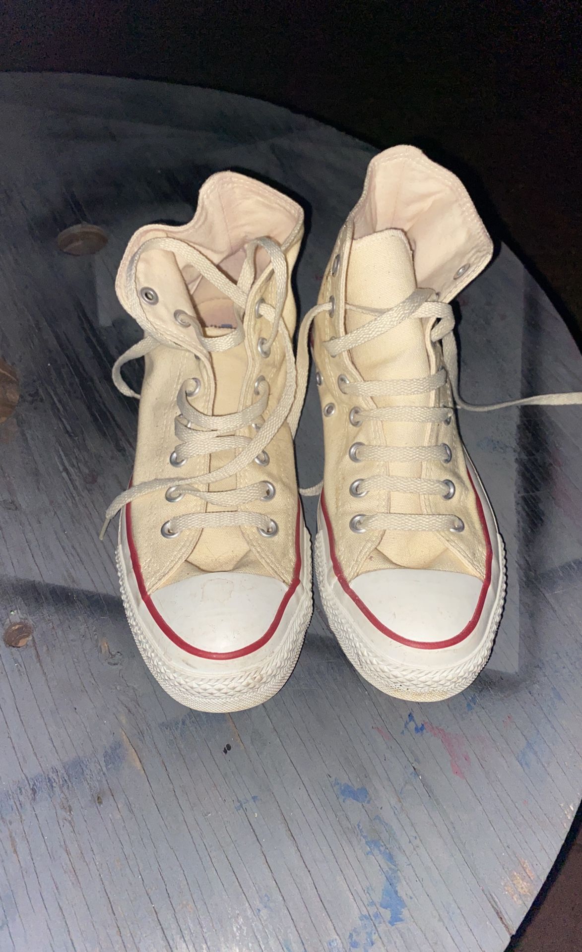 Converse High Tops - Off White