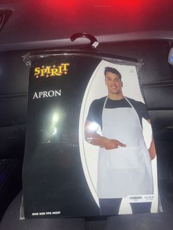 Chef Apron With Chef Hat Mouse Ears
