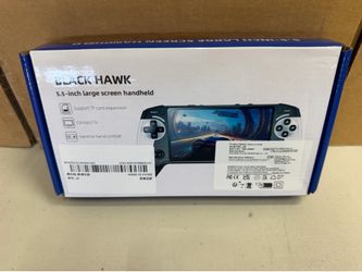 Black Hawk X9 5.5in Large Screen Handheld Game Console w/ TV Connectivity
