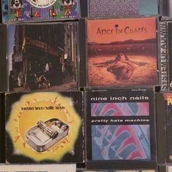 Out Of Print CD'S ROCK ,RAP ,ALTERNATIVE  ROCK..AND JAZZ