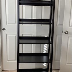 Black Ladder Shelf