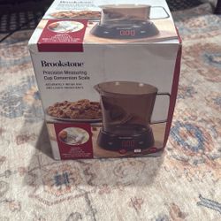Brookstone Precision Measuring Cup Conversion Scale 