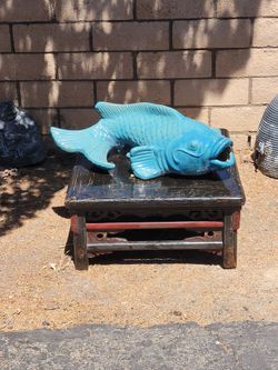Fish sculpture