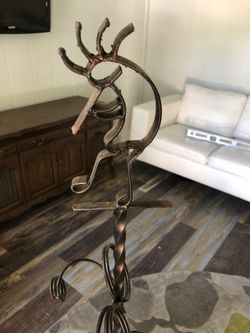 Wrought iron wine rack