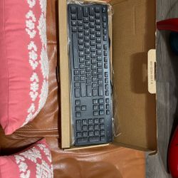 Dell Wired Black Keyboard 