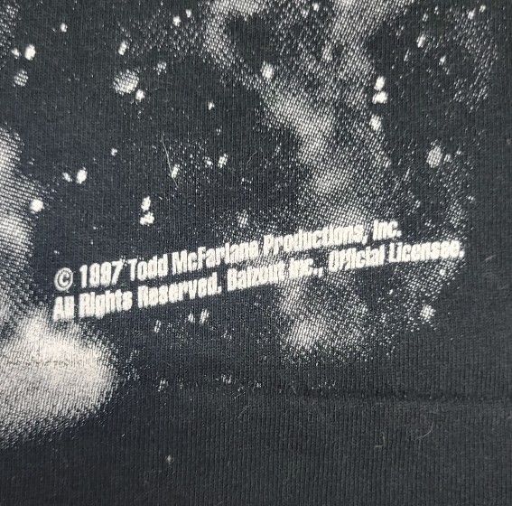 Vintage Spawn Movie Merch T Shirt 1997 Over Print Full Print