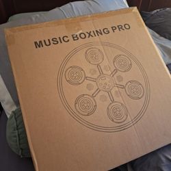 Music boxing machine Pad With Gloves Smart App Capable