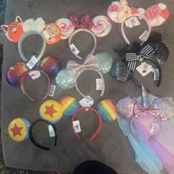 Minnie And Mickey Mouse Disney Ears