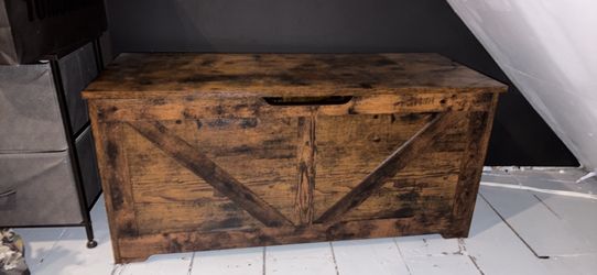 wooden storage box