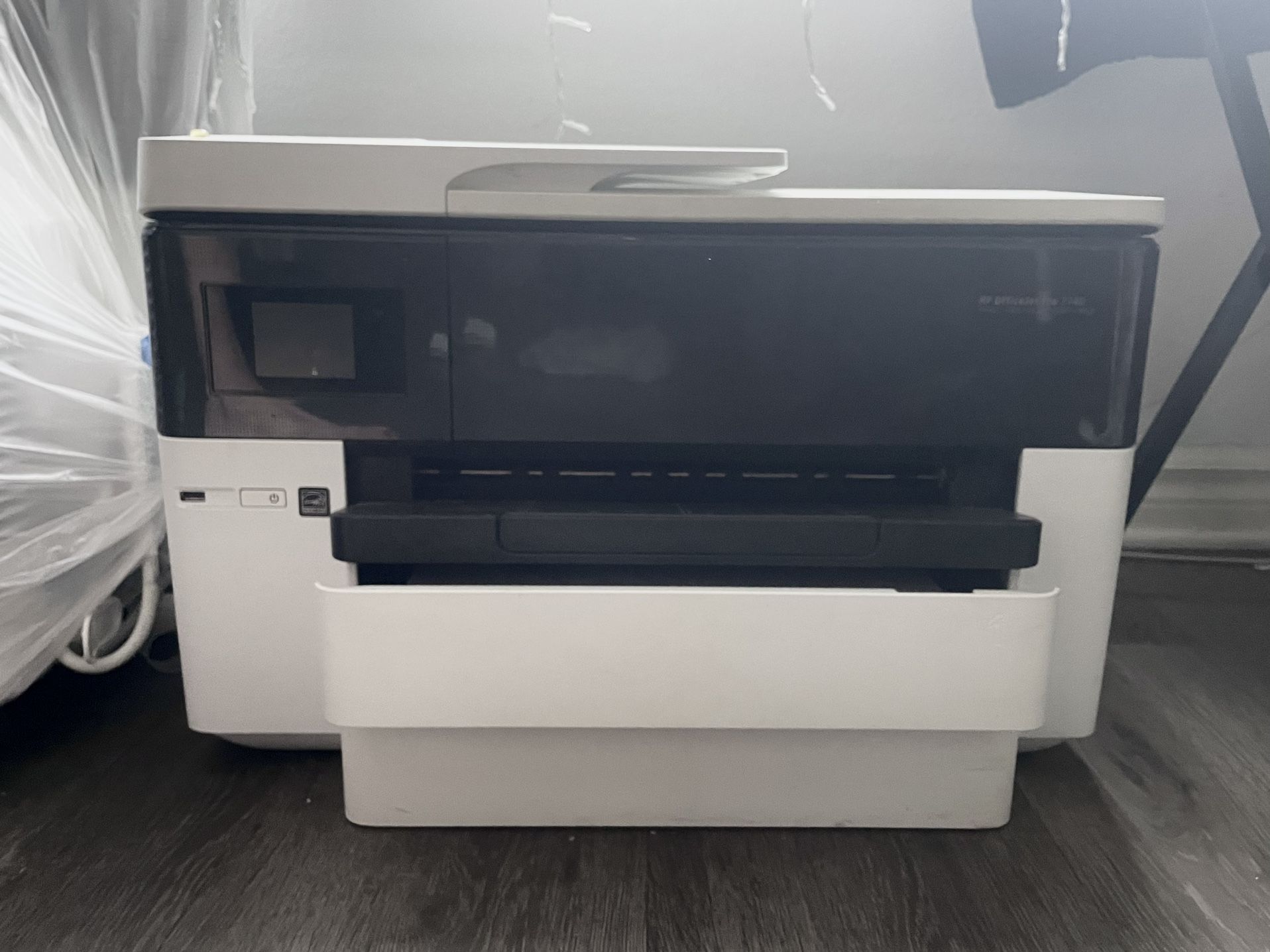 PRINTER Officejet Pro 7740 W/ Black Ink Cartridge