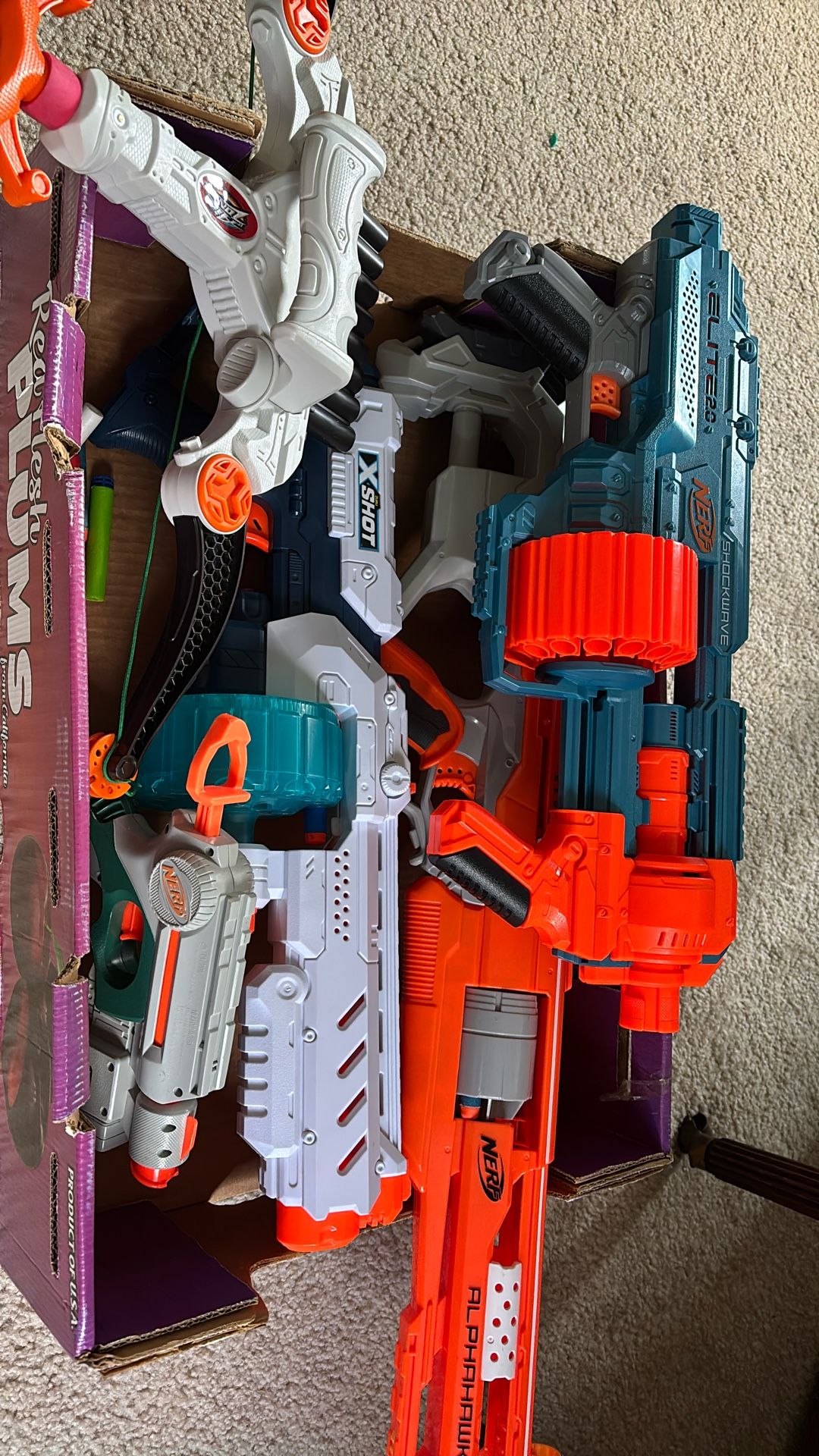 Nerf Guns/X Shot